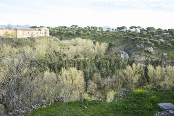 Альказарский замок Сеговия — стоковое фото
