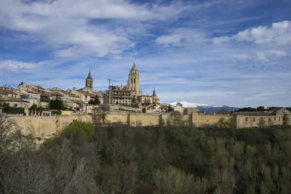 Alcazar zamek miasta segovia — Zdjęcie stockowe