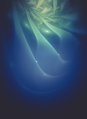 fraktal doku WISP'ler ve ışıklar