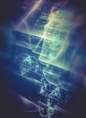 arka plan ile parlaklık etkileri