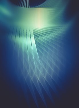 fraktal doku WISP'ler ve ışıklar