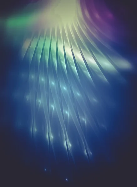 Fraktal tekstury z kosmyki i światła — Zdjęcie stockowe