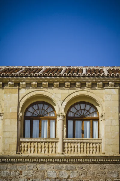 Spanische stadt alcala de henares — Stockfoto