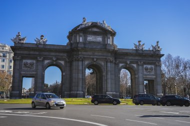 efsanevi alcala kapı İspanya, Madrid başkenti