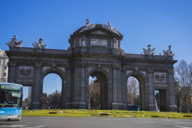 efsanevi alcala kapı İspanya, Madrid başkenti