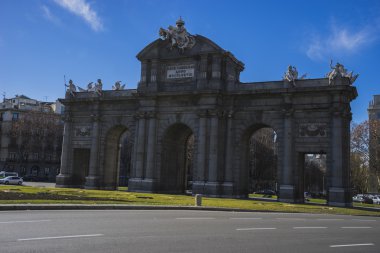 efsanevi alcala kapı İspanya, Madrid başkenti