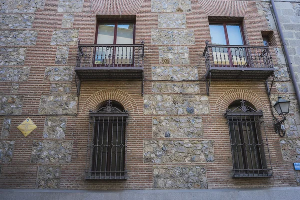 Oudste straat in de hoofdstad van Spanje — Stockfoto