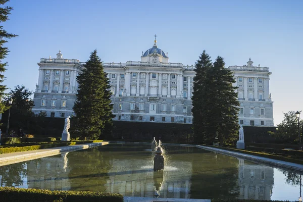 Jardines de Sabatini en el Palacio Real —  Fotos de Stock