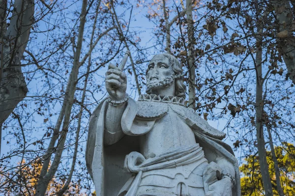 Oudste straat in de hoofdstad van Spanje — Stockfoto