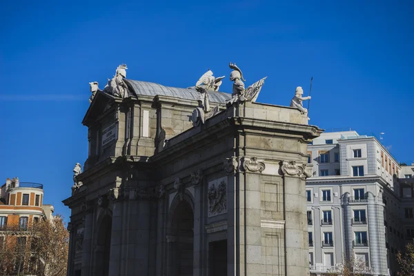 Alcala Deur in Madrid — Stockfoto