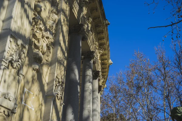 Μνημείο στο πάρκο Retiro, Μαδρίτη — Φωτογραφία Αρχείου