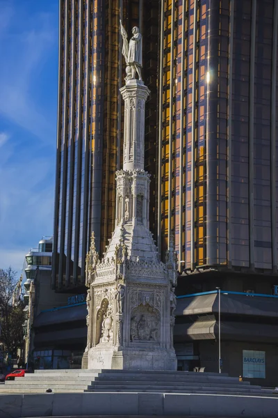 Monument du côlon à Madrid — Photo