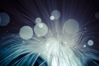 Fiber bağlantı, telekomünikasyon kavramı.