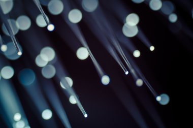 Fiber bağlantı, telekomünikasyon kavramı.