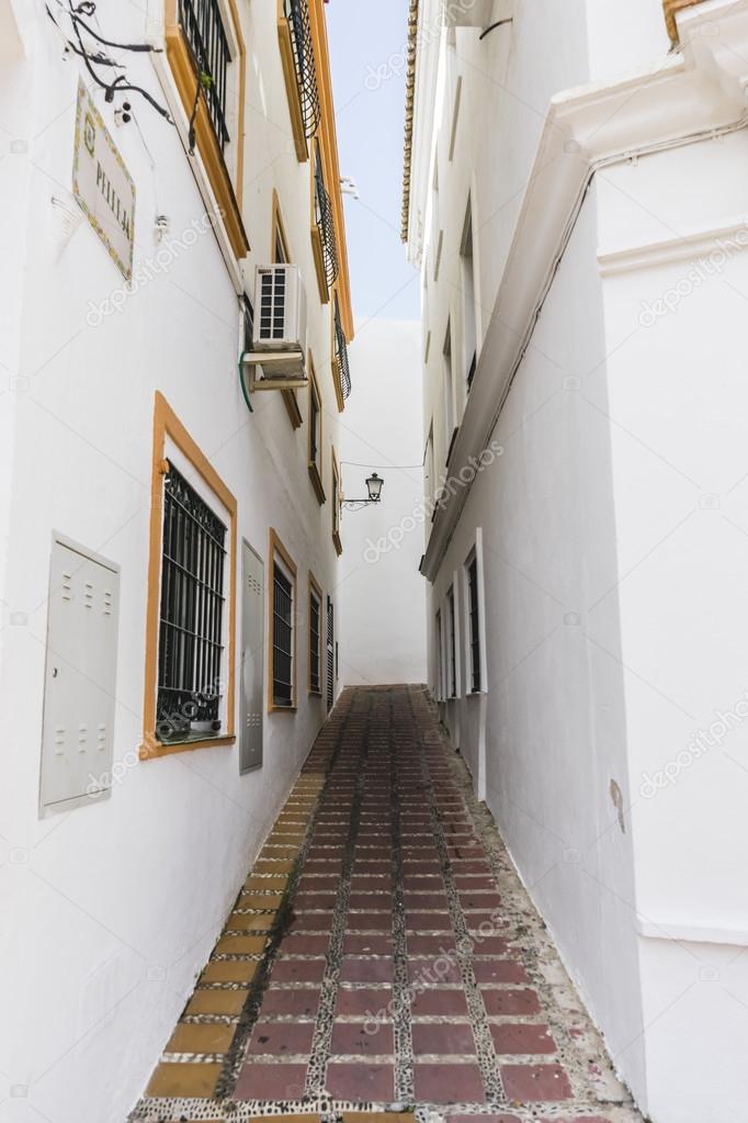 Architecture and streets of white buildings