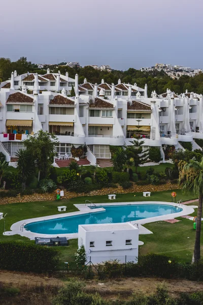 Arquitectura de Apartamentos en Marbella — Foto de Stock