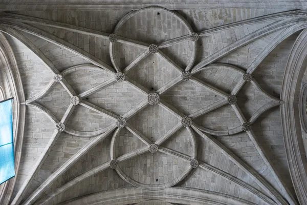 Interior de Catedral gótica de Segovia — Foto de Stock