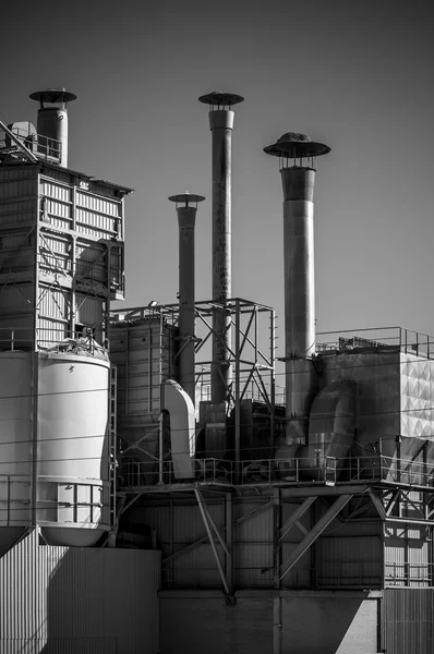 Indústria, refinaria — Fotografia de Stock