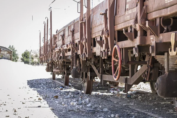 Old freight train — Stock Photo, Image