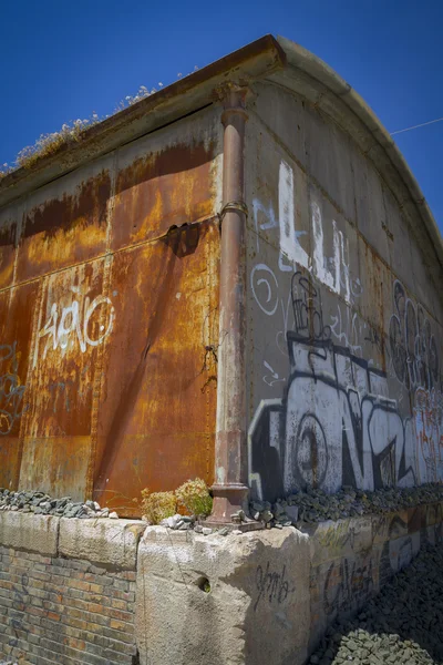 Estación de tren abandonada — Foto de Stock