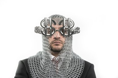 işadamı gümüş gözlük