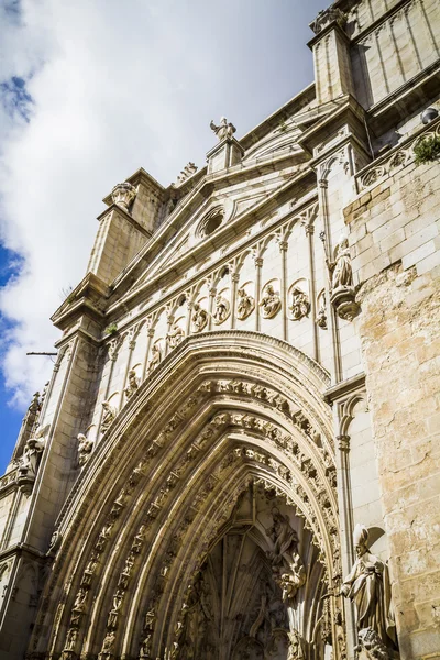 Cathedral facace,  Toledo — Stock Photo, Image