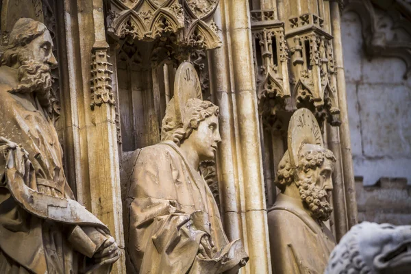 Domkyrkans facace, Toledo — Stockfoto