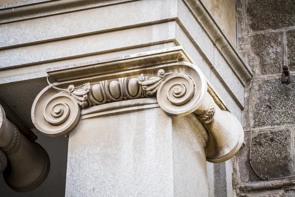 Detail der Fassade der Kathedrale, toledo — Stockfoto