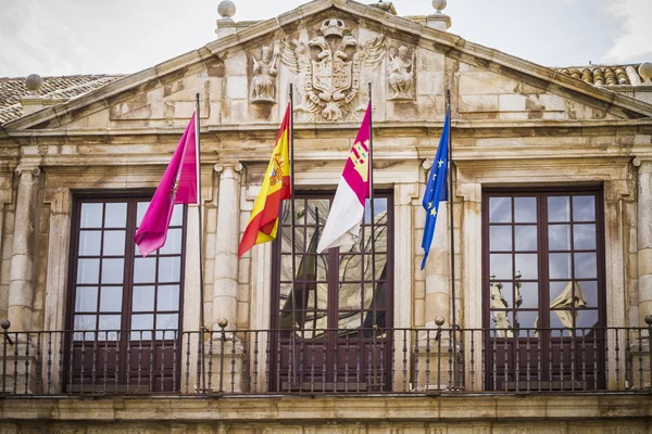 Kathedralenfassade, toledo — Stockfoto