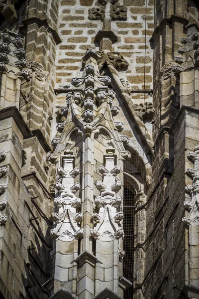 Cathedral facace, Toledo — Stock Photo, Image