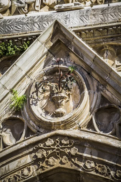 Kathedraal facace, Toledo — Stockfoto