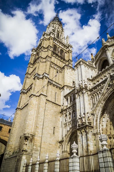 Majestuosa Catedral de Toledo — Foto de Stock