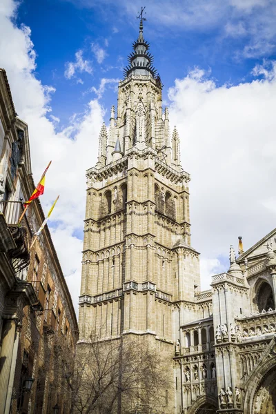 Majestic Cathedral of Toledo — Stock Photo, Image