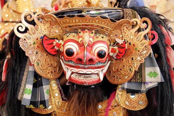 Barong Bali lew maska — Zdjęcie stockowe