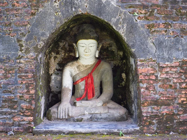 Immagine di Buddha in Mrauk U, Myanmar — Foto Stock