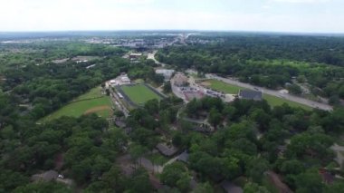 Tyler Texas üzerinde hava uçuş