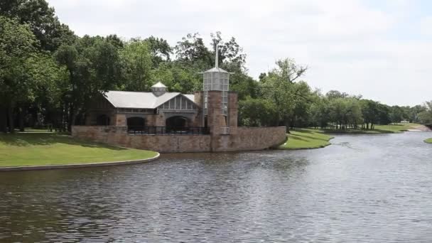 Centennial Park Irving Texas — Stok video