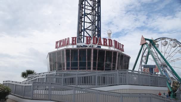 Kemah Boardwalk Tower à Kemah Boardwalk . — Video