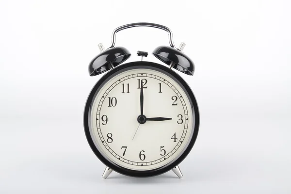 Three o'clock. Alarm clock. — Stock Photo, Image