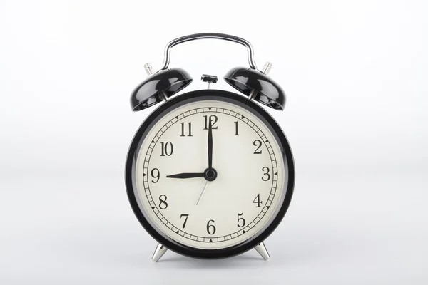Nine o'clock. Alarm clock. — Stock Photo, Image