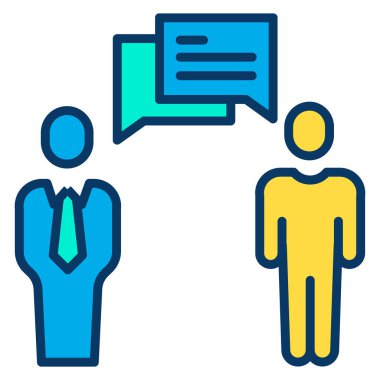 iş konsepti vektör illüstrasyonu basit sanat 