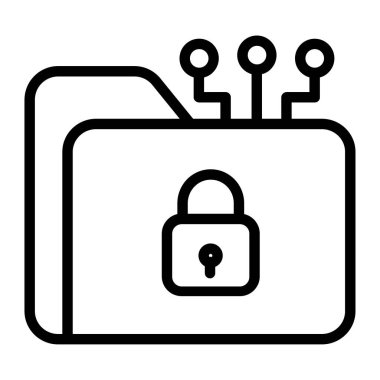 Dosya. Web simgesi basit illüstrasyon 