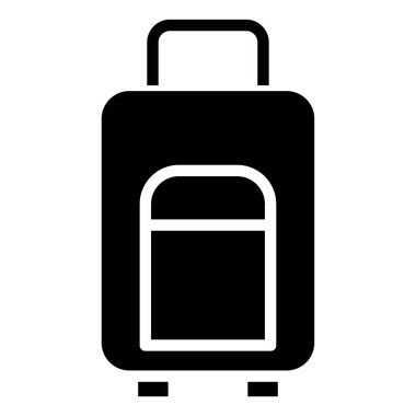 Bagaj vektörü basit illüstrasyon
