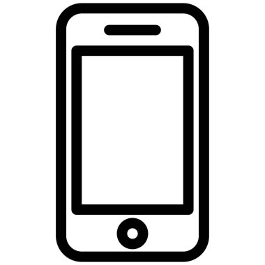 Cep telefonu. Basit resimleme