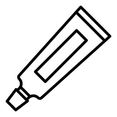 Kalem. Web simgesi basit illüstrasyon