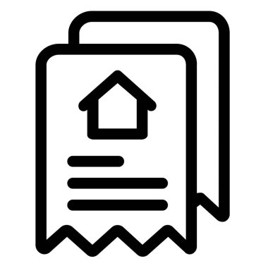 Billboard, beyaz arkaplanda basit vektör simgesi