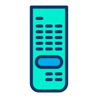 Uzak simge vektör illüstrasyonu