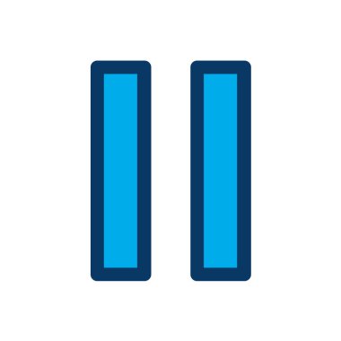 müzik çalar ikon vektör illüstrasyonu