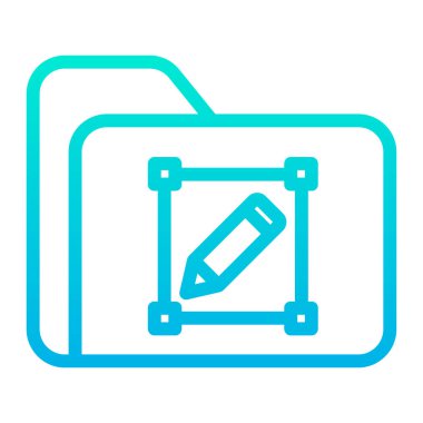 Dosya. Web simgesi basit illüstrasyon 