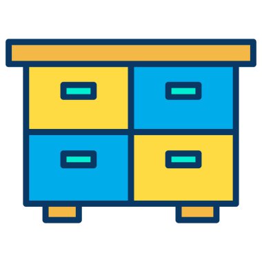 Kostüm simgesi vektör illüstrasyonu